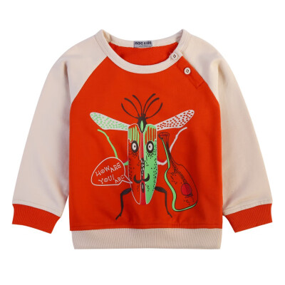 

Childrens Sweatshirt Childrens Cartoon Print Long Sleeve Sweatshirt 2018 New Autumn Boys Casual Tops Kids Clothing 1-5Y