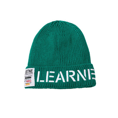 

Fashion Girls Boys Hat Autumn Winter Warm Kids Baby Solid Print Hats Wool Hemming Caps