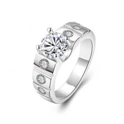 

New Design Engagement Ring Zircon Wedding Rings For Women Rose Jewelry