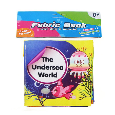 

YIWULANew Soft Cloth Baby Intelligence Development Learn Picture Cognize Book C