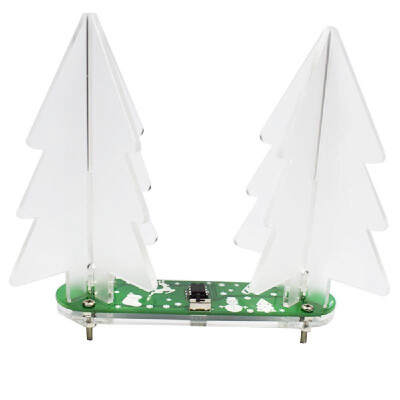 

DIY Full Color Change -ED Acrylic 3D Christmas Tree Electronic Learning Kit