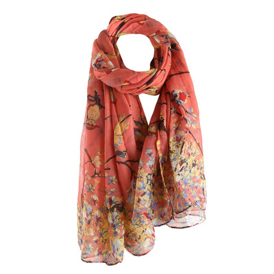

Gobestart Women Printed Long Scarf Warm Wrap Shawl