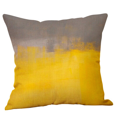 

〖Follure〗Mustard Pillow Case Yellow Geometric Fall Autumn Cushion Cover Decorative
