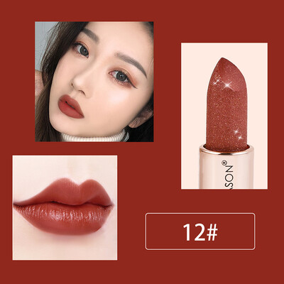 

Bullet Shaped Lipstick Waterproof Non-Stick Cup Long Lasting Colorfast Matte Lipstick Makeup Cosmetic Fashion Color