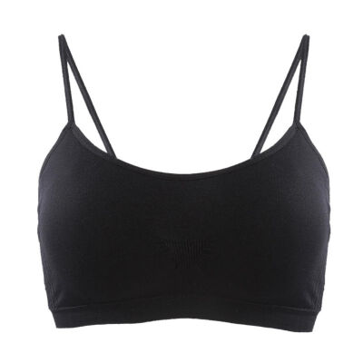 

Kozart Training Sport Bra Women Gym Running Crop Top Black Padded Criss Cross Back Yoga Bra Breathable Wirefree Sport Bra