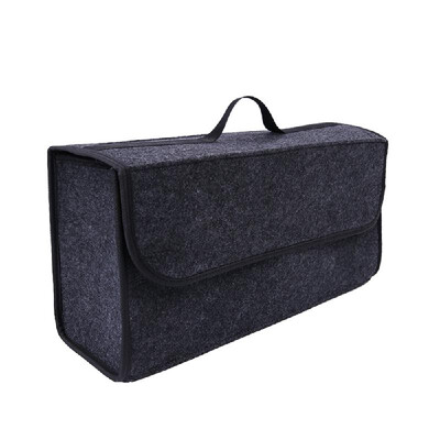 

Car Soft Storage Box Trunk Bag Travel Storage Organizer Holder Car Accessories Deep Grey