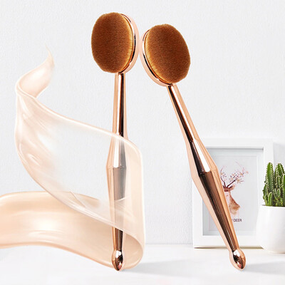 

Gobestart 1 PCS Toothbrush The New Mermaid Makeup Brush Foundation Oval Brushes One Set