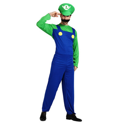 

Adult Cosplay Clothing Sets Halloween Party Costume -Super Mario