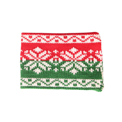 

Christmas Mark Cup Covers Knitted Wool Snowflake Elk Christmas Tree Pattern Mug Covers For Christmas Decoration