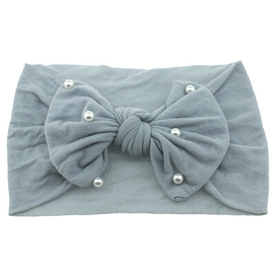 

New Baby Cute Girls Boys Pearl Bowknot Design Headband Headwear Apparel Photography Prop Party Gift