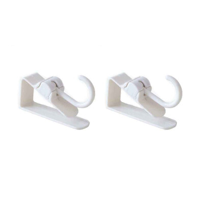 

Toponeto Door Hooks Rotatable Hanging Holder Storage Hook Organizer Bathroom 248pc