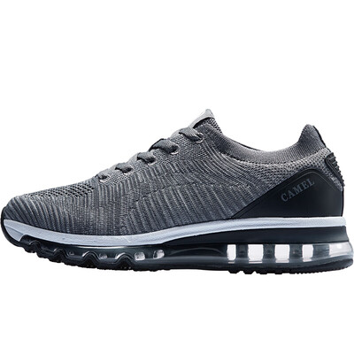 

Camel CAMEL running shoes shock absorption running shoes lightweight breathable casual men&women couple models full palm cushion shoes A912397025 mens dark gray 44