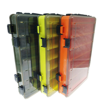 

Ocean Fishing Tackle Box Double Sided Portable Organization Case Box For Artificial Baits Lure