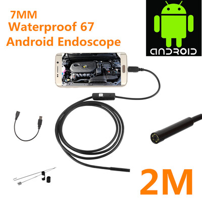 

Wireless Waterproof USB Port 7mm Visual Lens Mini Camera Portable Inspection Cam for Android Phone