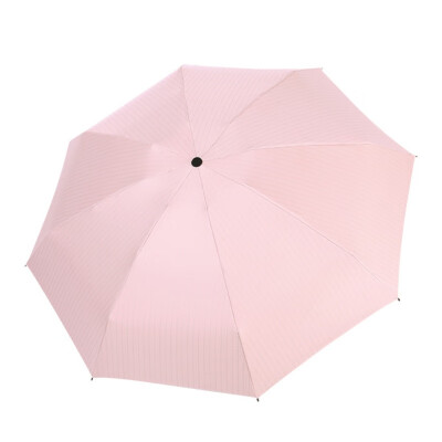 

Mini Five-folding Non-automatic Umbrella 8 Ribs Pongee Fabric UV Protection Compact Portable Outdoor Travel Umbrella