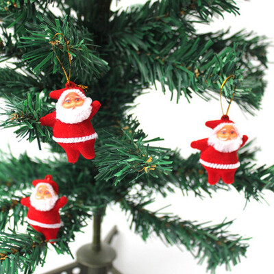 

3Pcs Christmas Ornaments Gift Santa Claus Snowman Reindeer Doll Hang Decorations
