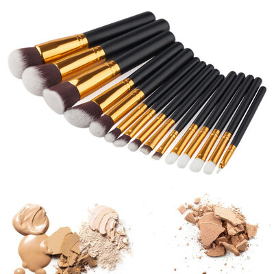 

2017 High quality 15Pcs Makeup Brushes Pro Cosmetic Make Up Brush Set Superior Soft Brush unicorn makeup brushes