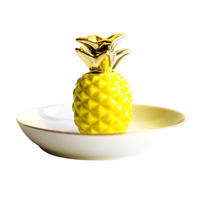 

〖Follure〗Gold-plated jewelry plate home decoration plate ring jewelry storage plate