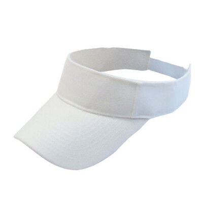 

Men Women Plain Visor Beach Sun Cap Adjustable Hat