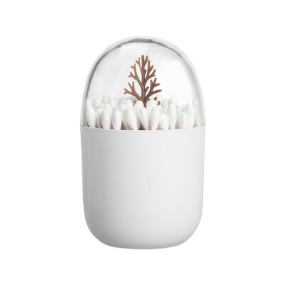 

Creative Transparent Plant Animal Toothpick Box Household Holder Cotton Swab Storage Household Home Organization