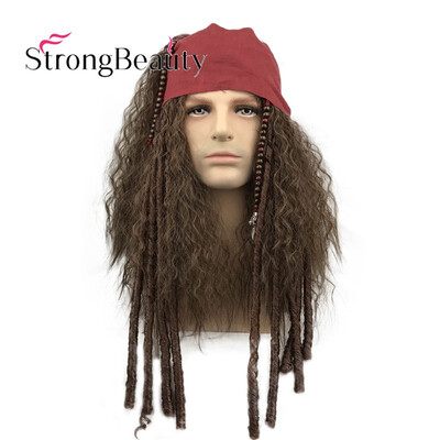 

Cosplay Pirate Light Brown Wig for Party Halloween StrongBeauty