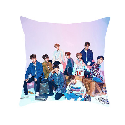 

KPOP Straykids Stray Kids YELLOW WOOD Photo Pillow Cases Decorative Square Throw Pillow Covers Set Cushion