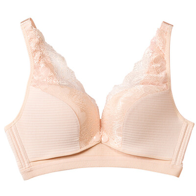 

Pregnant Wire Free Sexy lace Breastfeeding Bra Nursing Maternity bra for Mothers Lace Cotton Soft Sleep bra for Women
