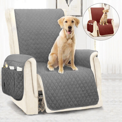 

Fashion Oversized Recliner Chair Cover Durable Recliner Slipcover Machine Washable Recliner Cover for Dogs Kids Pets