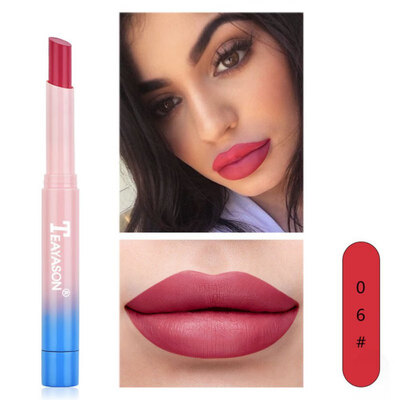 

Matte Lipstick Waterproof Non-stick Cup Long Lasting Colorfast Silky Velvet Lipstick