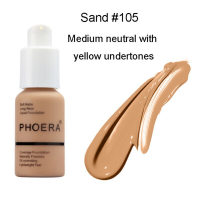 

2018 Makeup Concealer Nutritious Moisturizing Foundation Matte Full Coverage Foundation Liquid maquiagem