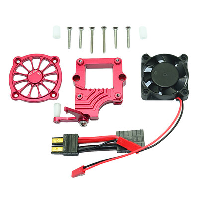 

Tailored GPM Aluminum Alloy Motor Cooling Fan Easy Switch Set For Traxxas TRX-4 Racer
