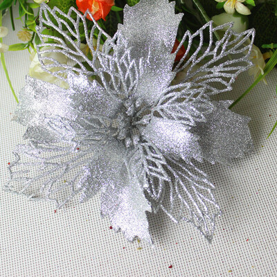 

Siaonvr Romantic Rosette Hanging Charm Party Decoration Christmas Tree Ornament Flower