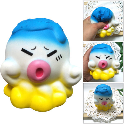 

YIWULAExquisite Fun Octopus Super Slow Rising Squeeze Pressure Stress Reliever Toy