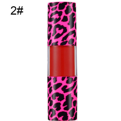 

Leopard Matte Lip Glaze Long Lasting Non Sticky Moisturizing Lipstick Cosmetic