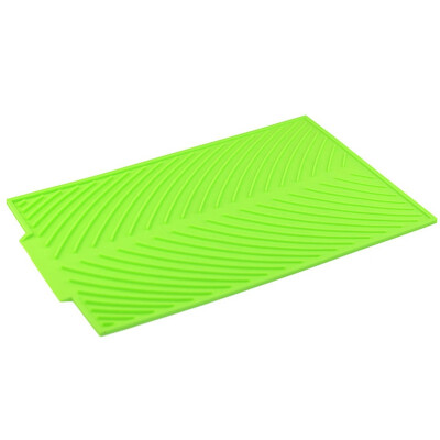 

Insulation Oil-Proof Waterproof Drain Mat Angular Line Design Table Place Mat Bowl Pad Kitchen Anti-scalding Insulation Mat