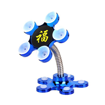 

Cute Flower Shape Car Phone Suction Holder 360 Rotation Suction-cups Mobile Phone Dashboard Windshield Stand Mounts