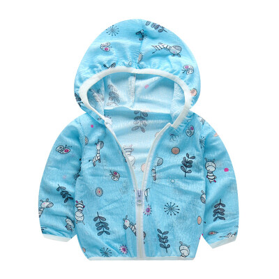 

Autumn Baby Boy Girl Cartoon Dinosaur Outerwear Casual Long Sleeve Toddler Hoodie Sweatshirt Coat 2-7y