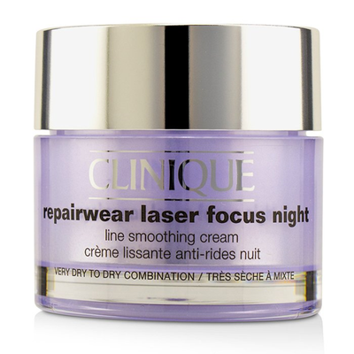 

CLINIQUE - Repairwear Laser Focus Night Line Smoothing Cream - Very Dry To Dry Combination 50ml17oz