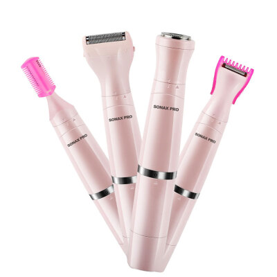 

4 In 1 Electric Underarm Private Parts Eyebrow Shaving USB Charging Woman Wash Hair Remover