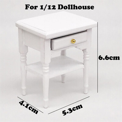 

Siaonvr Mini Dollhouse Furniture Cabinet Miniature Living Room Kids Pretend Play Toy