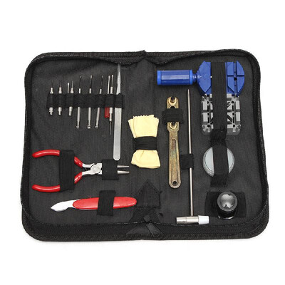 

YD003 19 in 1 Watch Repair Tool Kit Watch Band Changing Case Opener Watch Strap Removal Tool