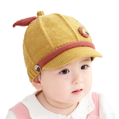 

Baby Boy Girl Autumn Warm Baseball Cap Kids Cartoon Design Hat Breathable Visors Hats 1-3Y