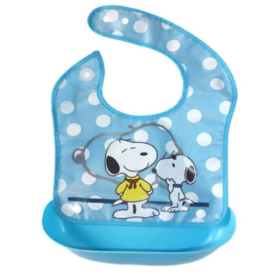 

Cartoon Waterproof Bib Feeding Stereo Pick Rice Pocket Baby Boy Girl Aprons