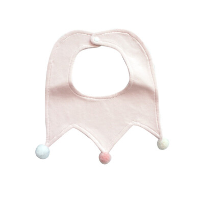 

1PC Baby New Cotton Cute Crown Waterproof Burp Baby Bibs Girls Lovely Bib Infant Saliva Towels Bibs