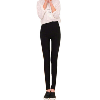 

Plus Size Spring Summer Autumn Elastic Tight-fitting Pants Thin High Waist Wide Leg Pants Hot Arrival