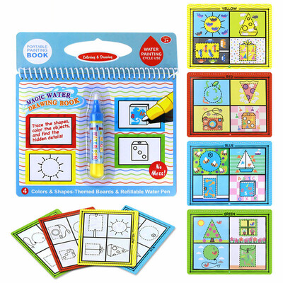 

Gobestart Children Water Painting Board Magic Graffiti Education Color Painting Toys