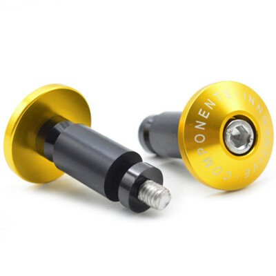 

1 Pair Aluminum Alloy MTB Mountain Road Bicycle Handlebar End Plugs Bar Cap Tool