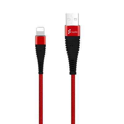 

Swalle 2A Micro USB cable braided wire fast charging data charger cable for Iphone Huawei Samsung S6 S7 Edge millet MP3 micro USB