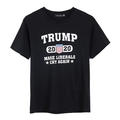 

T Shirt Homme 2019 New O-Neck Short-Sleeve Shirts Pro Trump 2020 T-Shirt Trump Gifts For Men Plus Size -3XL