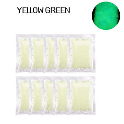 

Colorful Beautiful Fluorescent Sand Glow in the Dark Home Decorating Luminous Supplies